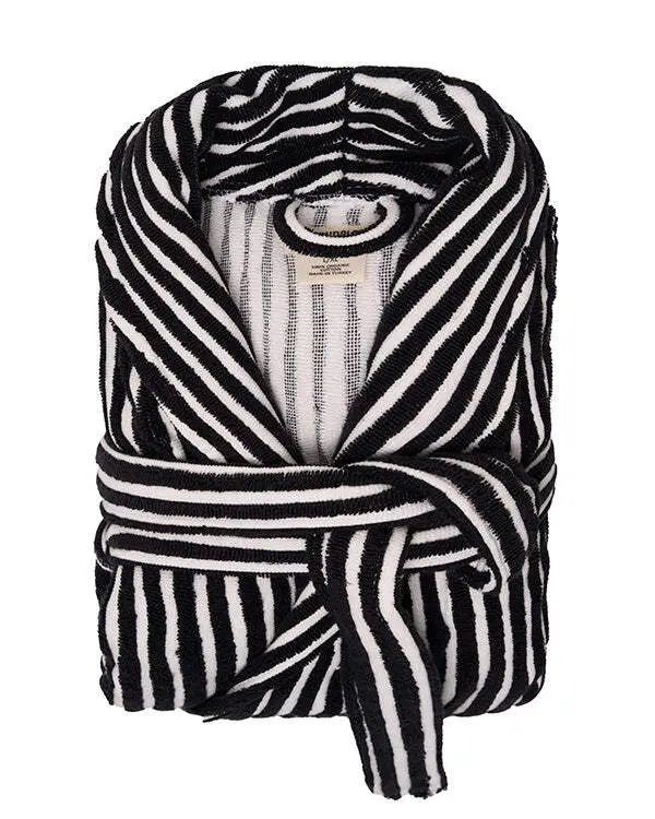 Stripe Dot Robe - Black | Sand Cloud - Image 2