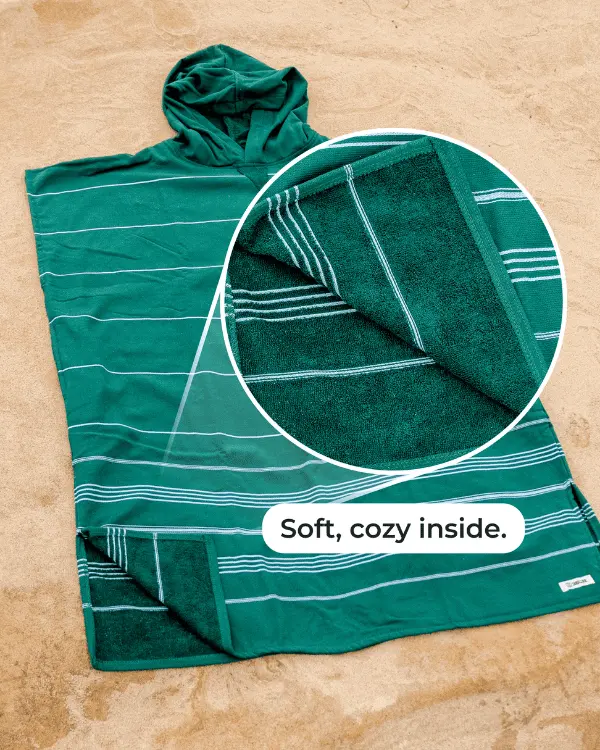 Terra Hooded Poncho Black | Sand Cloud - Image 4