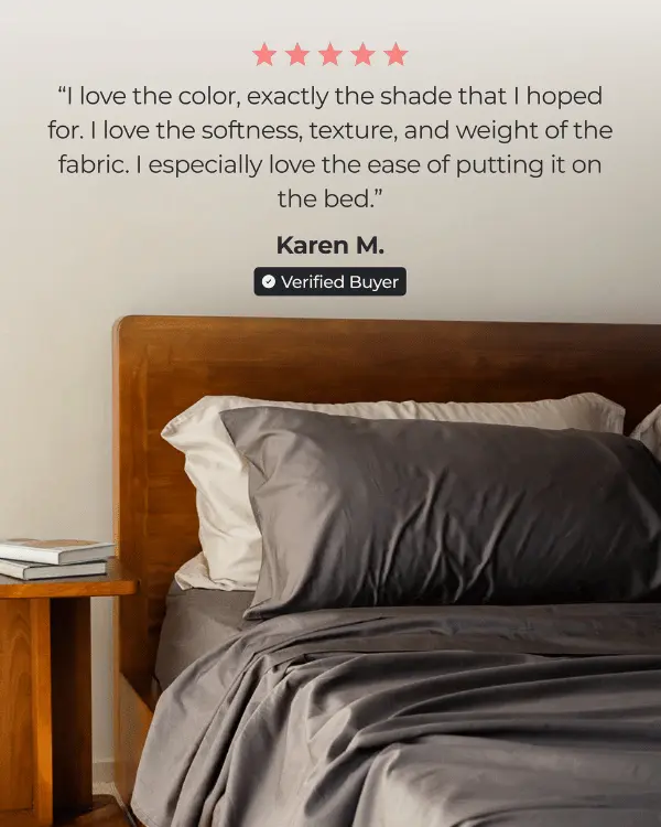 Luxe Sateen Flat Top Sheet Beige | Sand Cloud - Image 3
