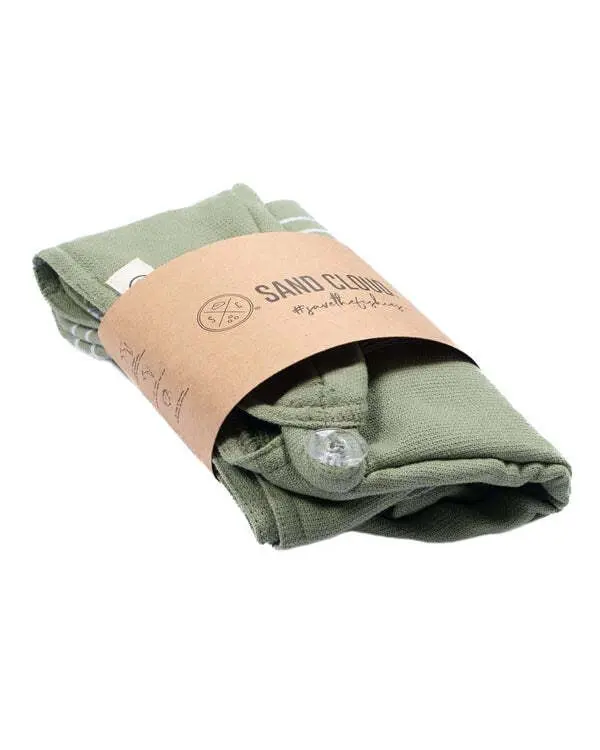 Classic Hair Towel - Hedge Green | Sand Cloud - Image 2