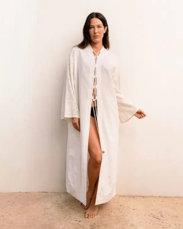 Fiji Lace Up Duster | Sand Cloud - Image 2