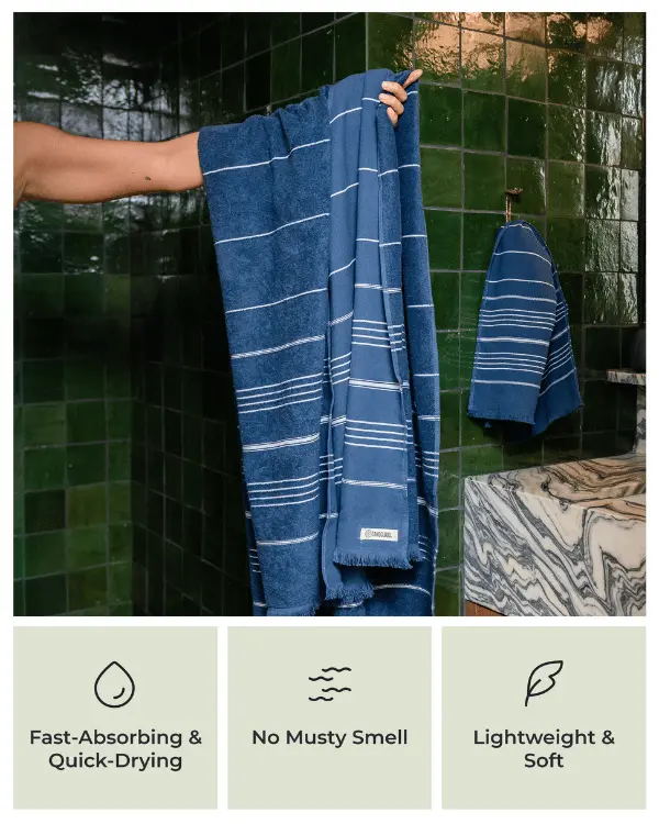 Classic XL Bath Bundle - Sage | Sand Cloud - Image 3