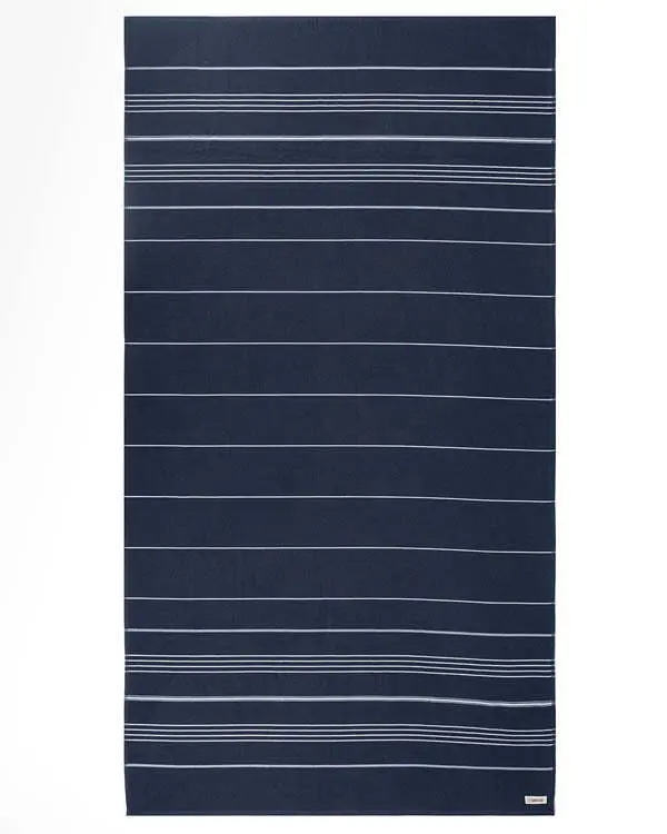 Classic Fringeless XL Bath Bundle 2 Pack - Navy | Sand Cloud - Image 2