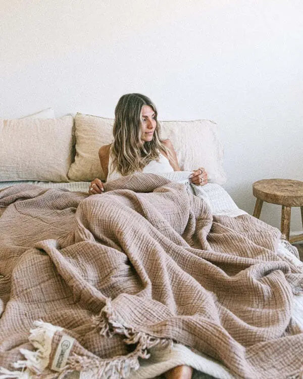Senna Taupe - PARTY BLANKET - King | Sand Cloud - Image 4