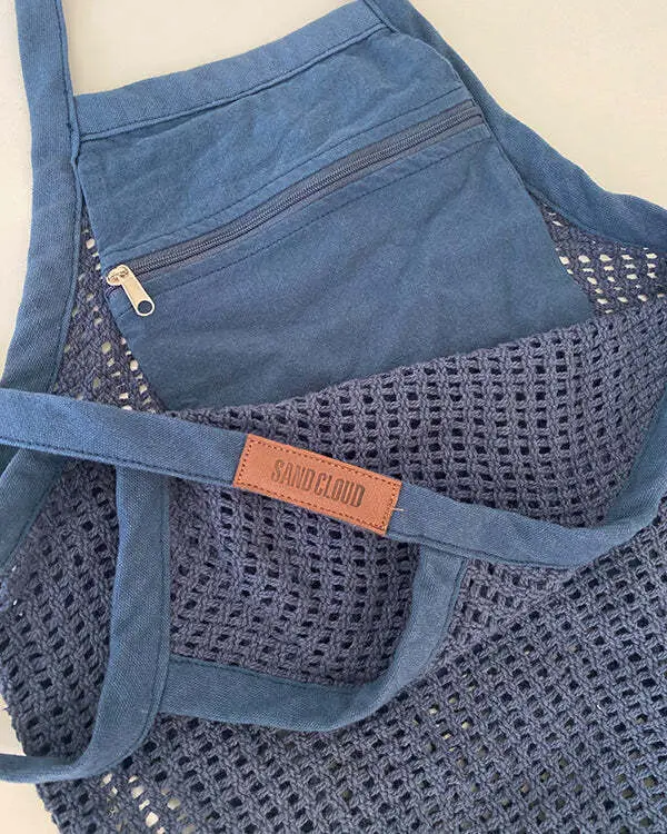 Net Market Bag Navy | Sand Cloud - Image 2