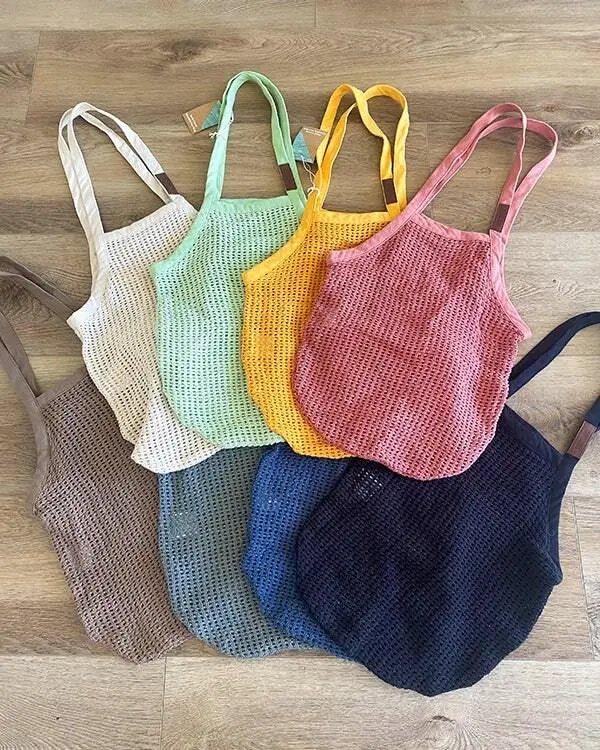 Net Market Bag Black | Sand Cloud - Image 3